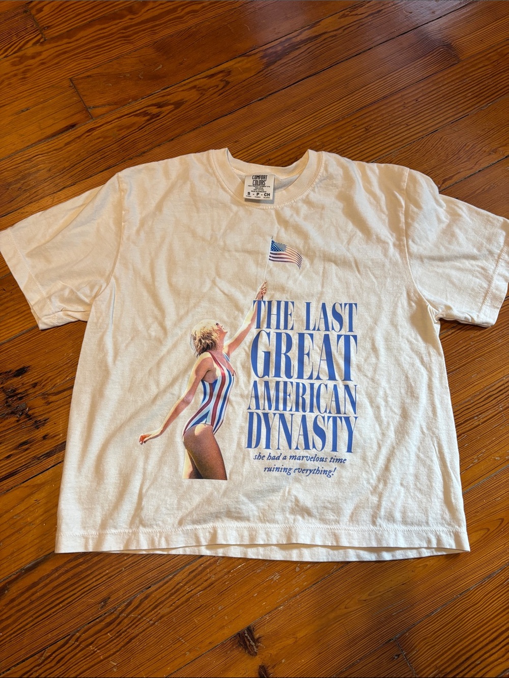 Graphic Tee "The Last Great American Dynasty" - White